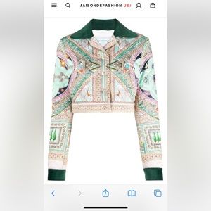 NWT Casablanca Quilted Tennis Jacket